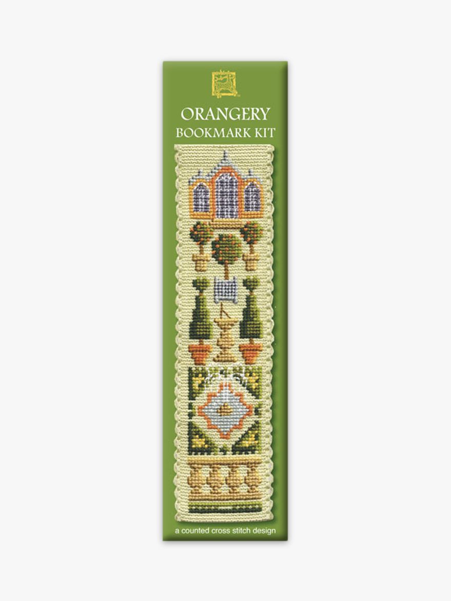 Textile Heritage Orangery Bookmark Counted Cross Stitch Kit