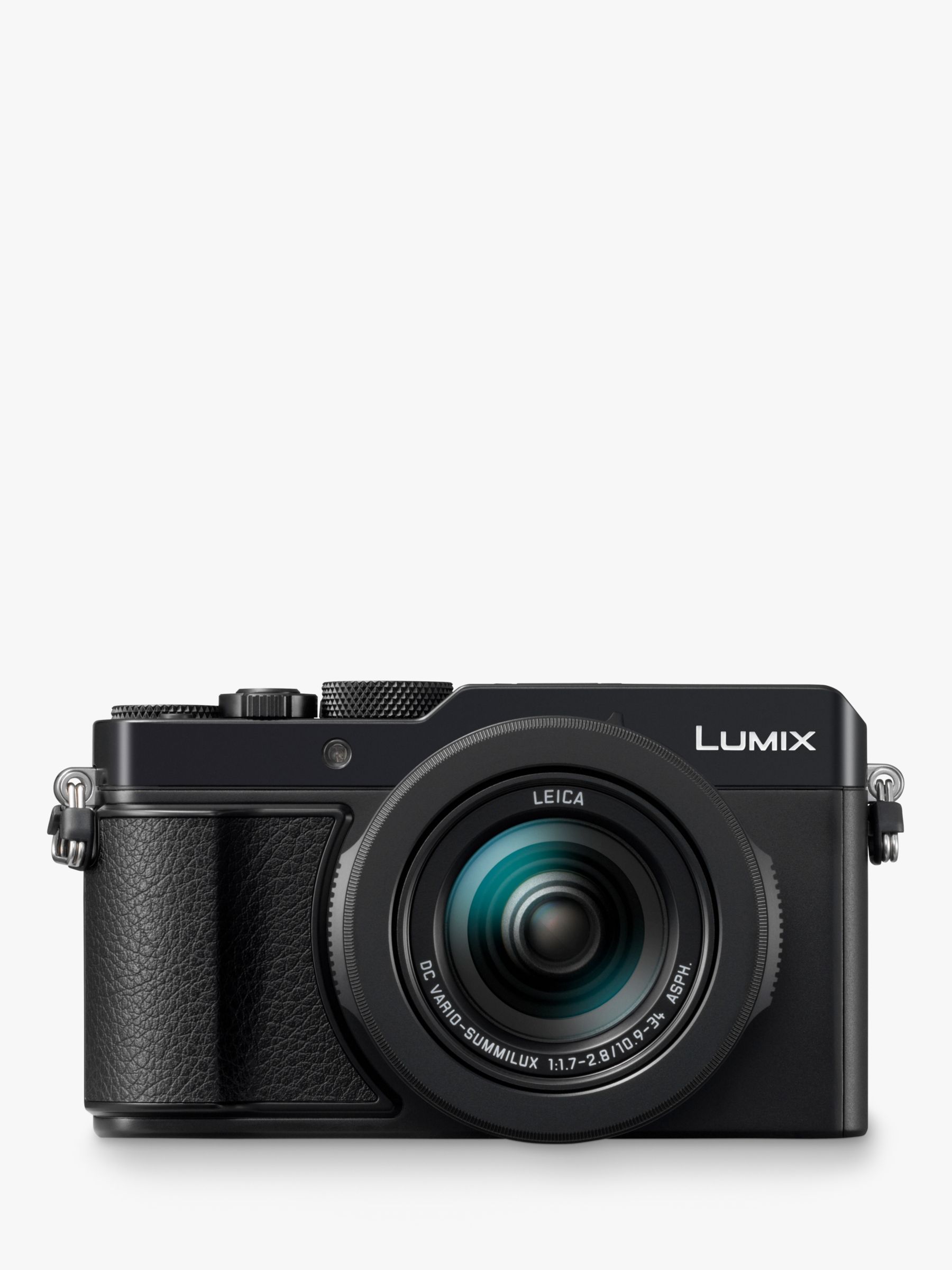 Panasonic Lumix DMC-LX100M2 Camera, 4K Ultra HD, 17MP, 3.1x Optical Zoom, EVF, 3 LCD Touch Screen, Black