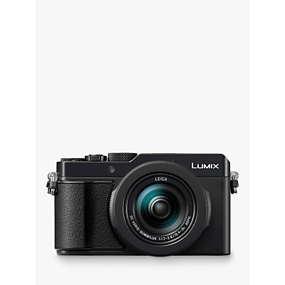 Panasonic Lumix DMC-LX100M2 Camera, 4K Ultra HD, 17MP, 3.1x Optical Zoom, EVF, 3 LCD Touch Screen, Black