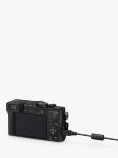 Panasonic Lumix DMC-LX100M2 Camera, 4K Ultra HD, 17MP, 3.1x Optical Zoom, EVF, 3" LCD Touch Screen, Black
