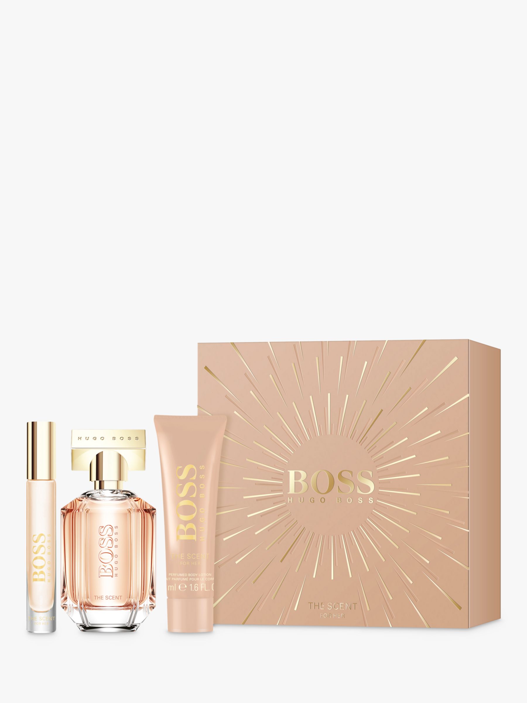 boss the scent for her gift set