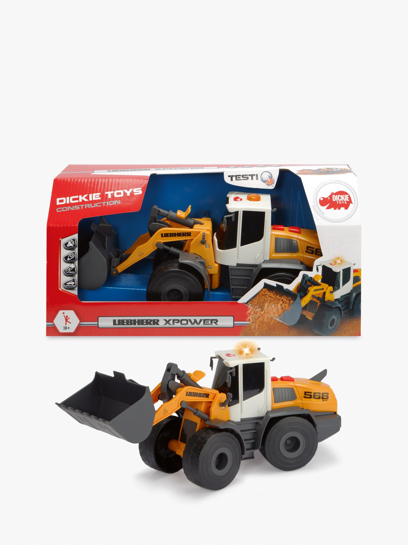 dickie toys excavator