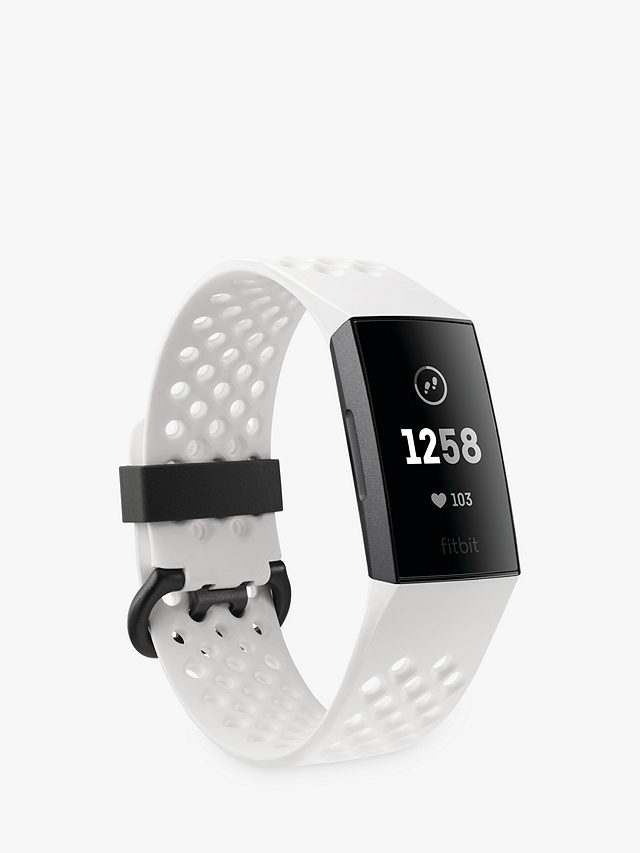 Fitbit Charge 3 Special Edition, Health and Fitness Tracker with NFC, White