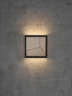 Nordlux Design For The People Maze LED Outdoor Wall Light, Black