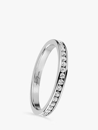 Brown & Newirth Platinum Diamond Eternity Ring, 0.50ct