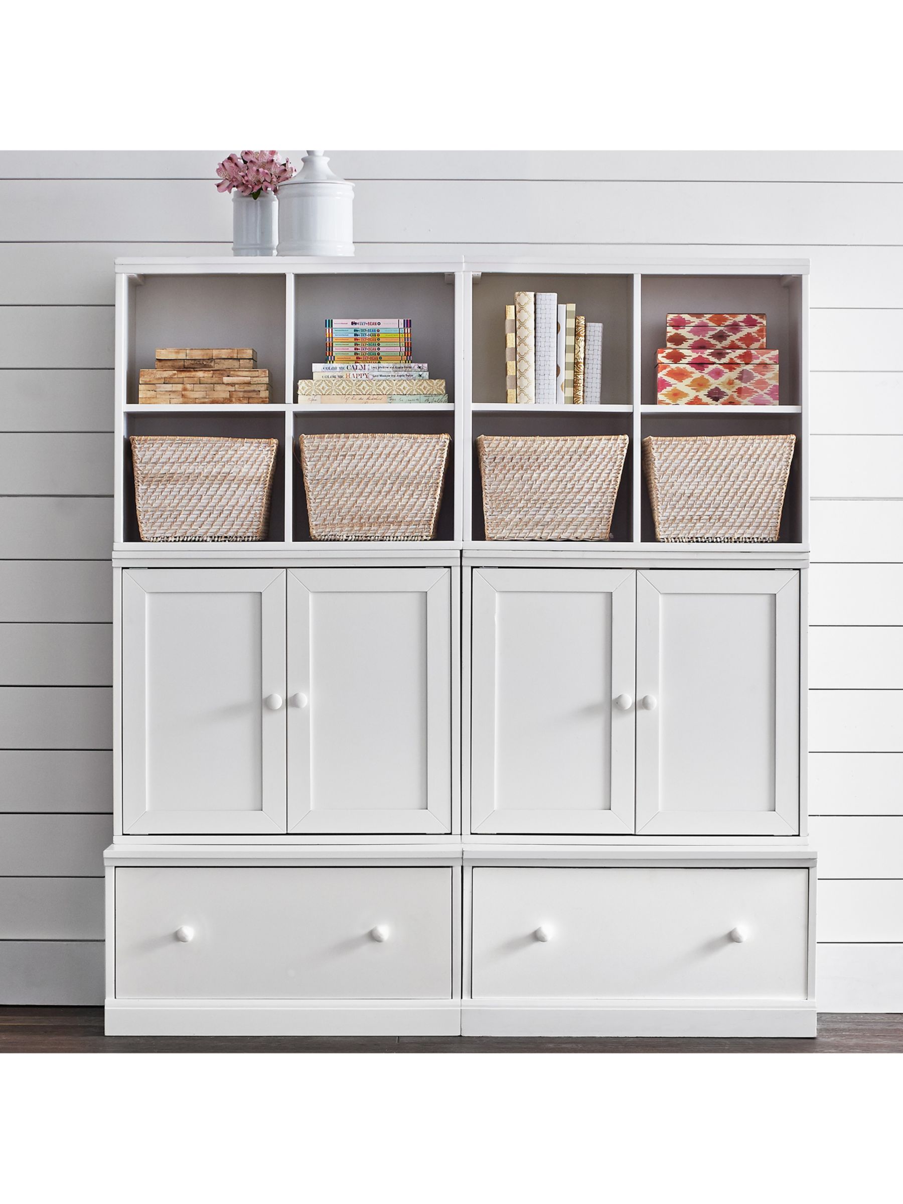 Pottery Barn Kids Cameron Cabinet White At John Lewis Partners