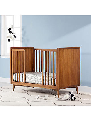 Pottery Barn Kids Mid Century Convertible Cotbed, Acorn