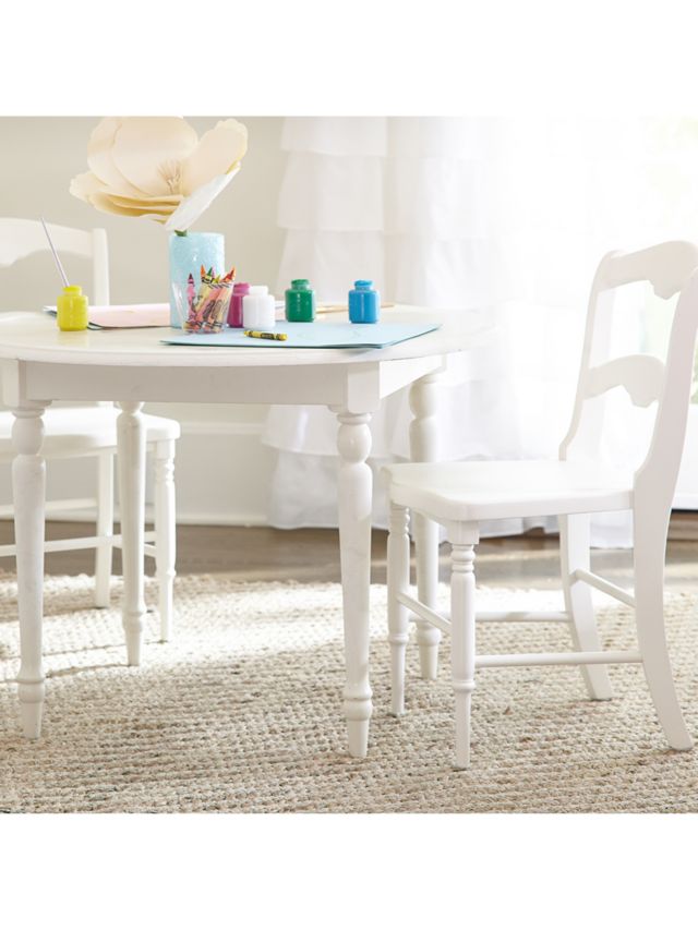 Kids table and 2024 chairs pottery barn