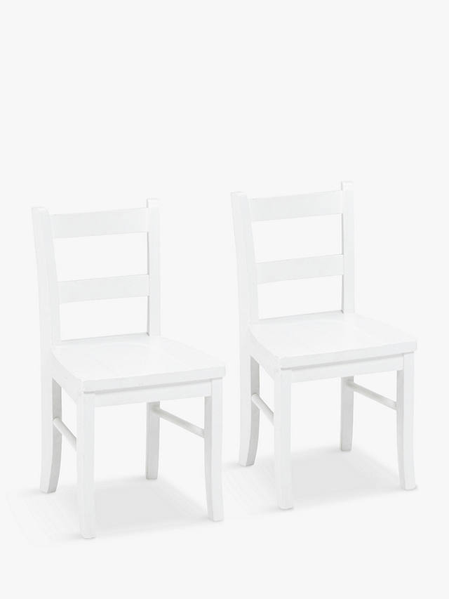 Pottery Barn Kids My First Chair, Set of 2, Simply White