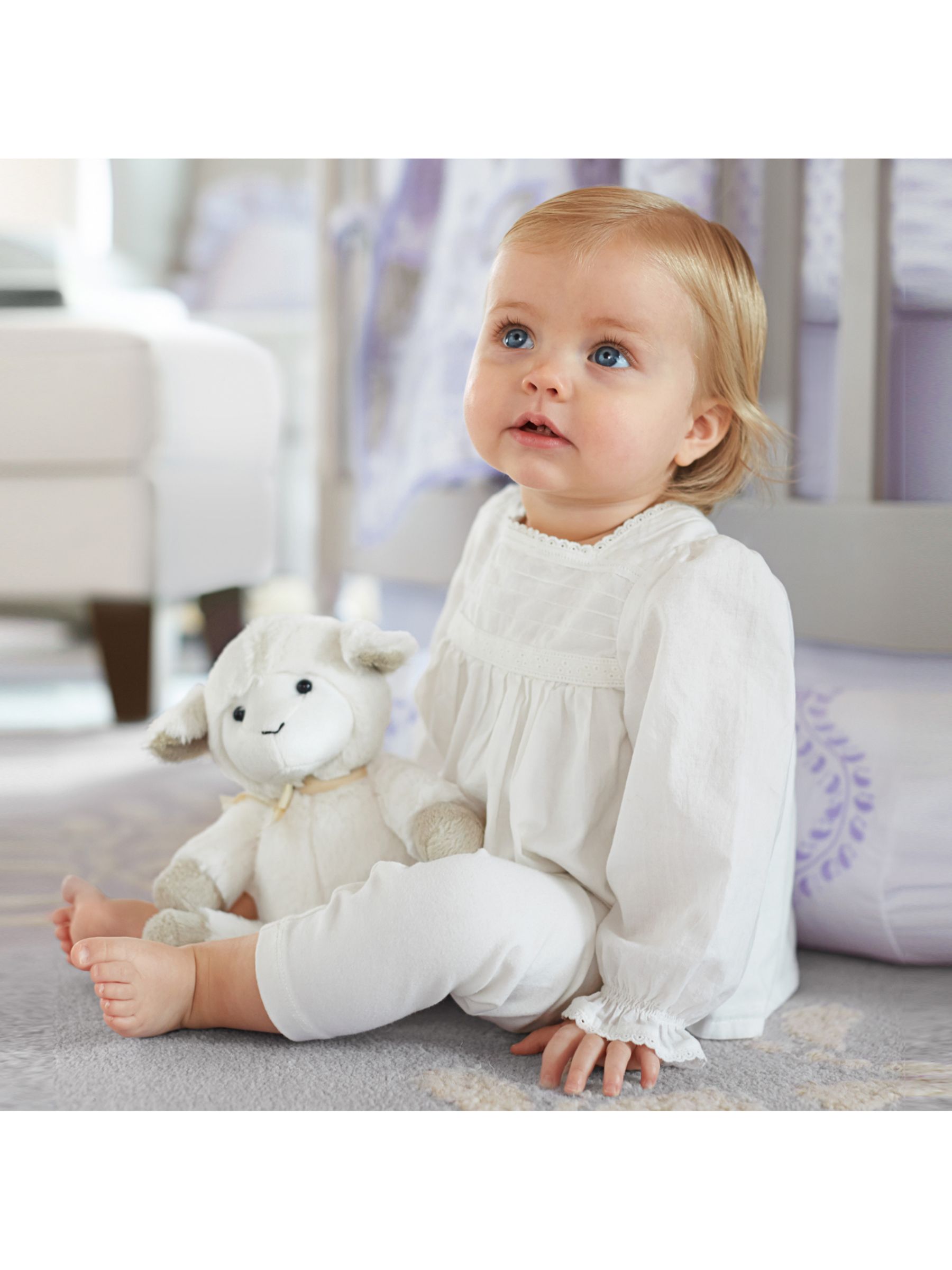 Pottery Barn Kids Plush Lamb Soft Toy Small At John Lewis Partners