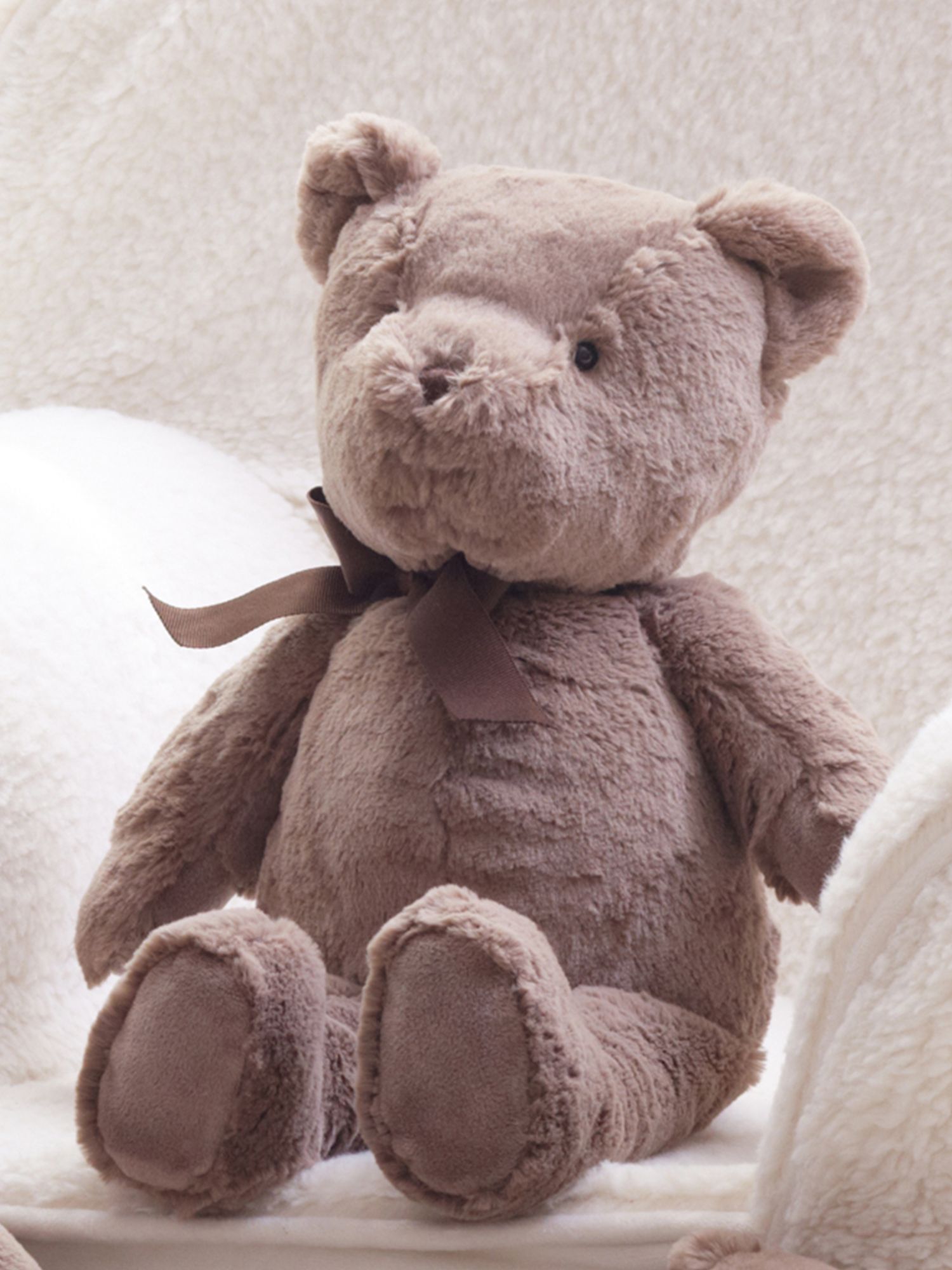 pottery barn teddy bear pillow