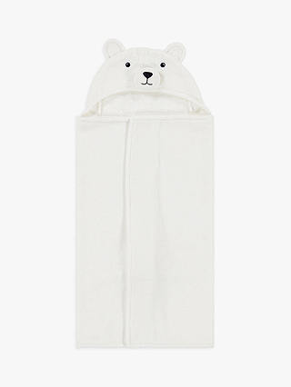 Pottery Barn Kids Polar Bear Critter Hooded Bath Towel