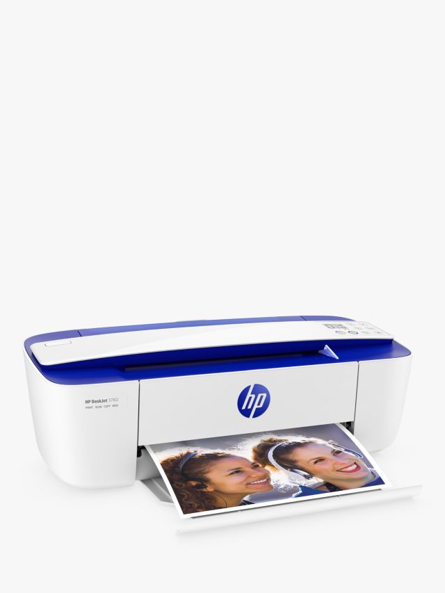 HP Deskjet 3760 All-in-One Wireless Printer, HP Instant Ink Compatible with  4 Month Trial