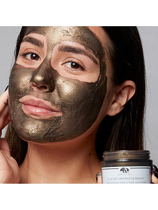 Origins Clear Improvement™ Charcoal Honey Mask to Purify and Nourish, 75ml 4