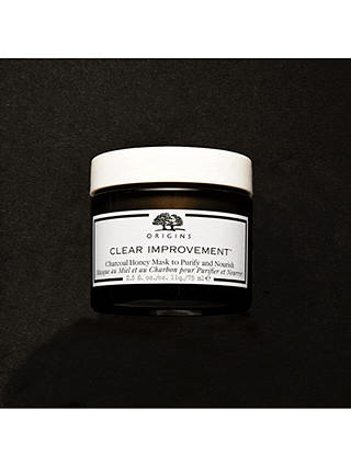 Origins Clear Improvement™ Charcoal Honey Mask to Purify and Nourish, 75ml 5
