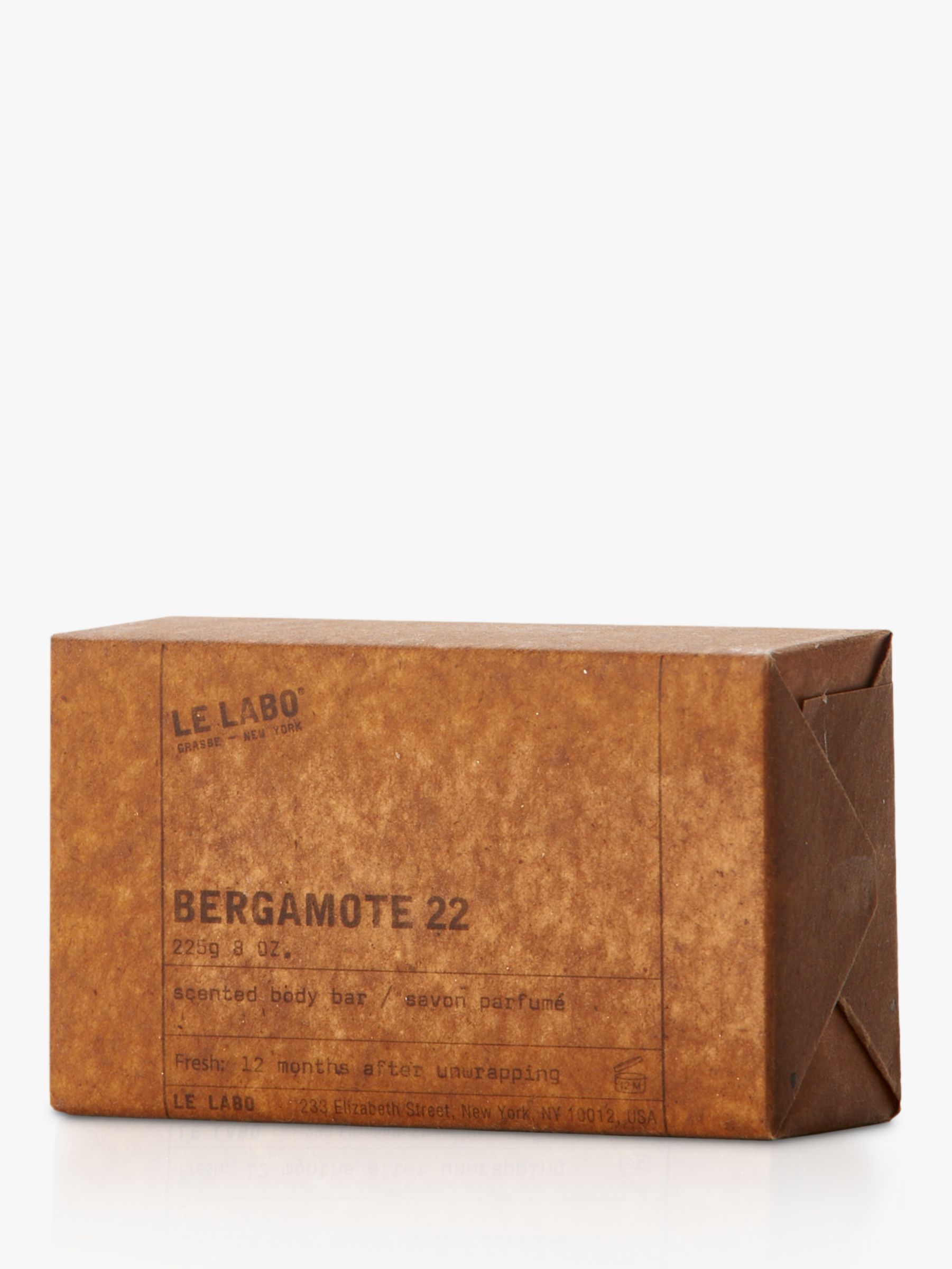 Le Labo Bergamote 22 Scented Body Bar, 225g 1