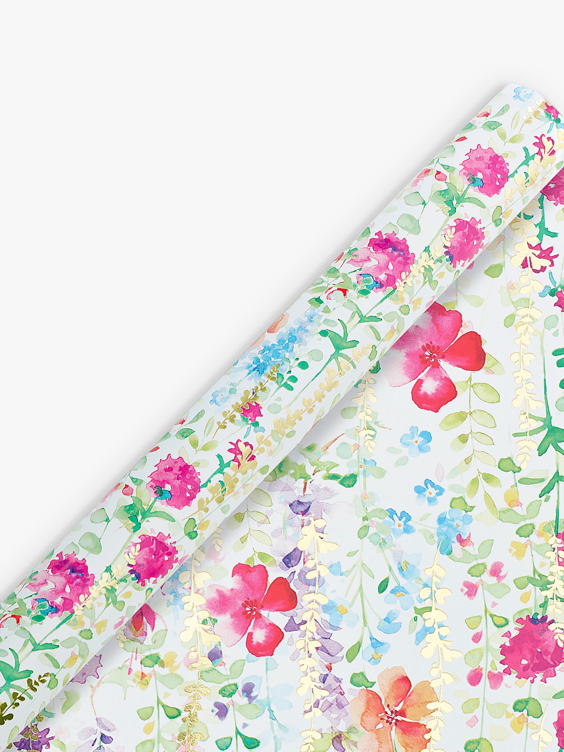 John Lewis & Partners Spring Floral Wrapping Paper review