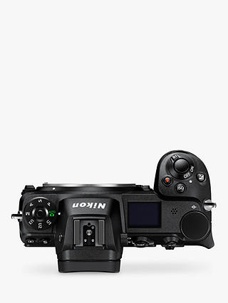 Nikon Z6 Compact System Camera, 4K UHD, 24.5MP, Wi-Fi, Bluetooth, OLED EVF, 3.2" Tiltable Touch Screen, Body Only