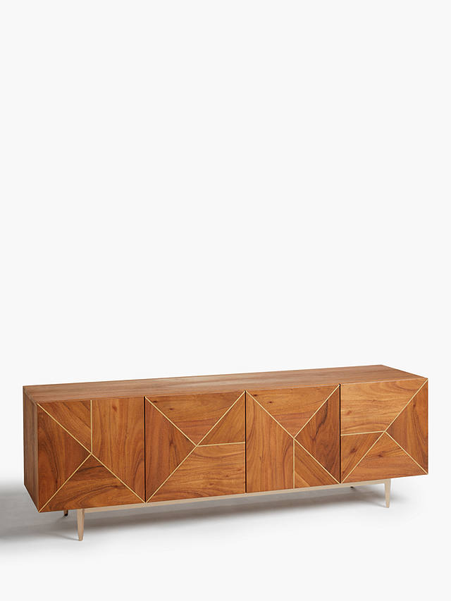 John Lewis & Partners + Swoon Mendel TV Stand Sideboard for TVs up to 65", Brown