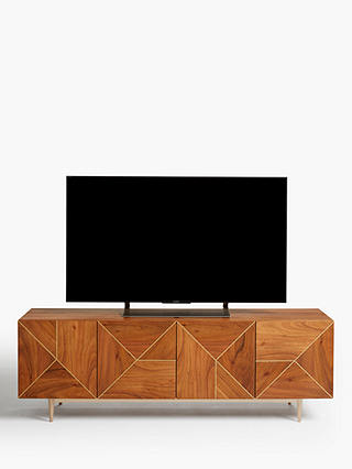 John Lewis & Partners + Swoon Mendel TV Stand Sideboard for TVs up to 65", Brown