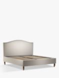 John Lewis Charlotte Upholstered Bed Frame, Super King Size, Cotton Effect Beige