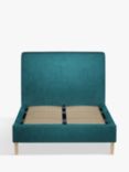 John Lewis Emily Upholstered Bed Frame, Small Double, Deep Velvet Teal