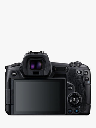 Canon EOS R Compact System Camera, 4K Ultra HD, 30.3MP, Wi-Fi, Bluetooth, OLED EVF, 3.1" Vari-Angle Touch Screen, Body Only