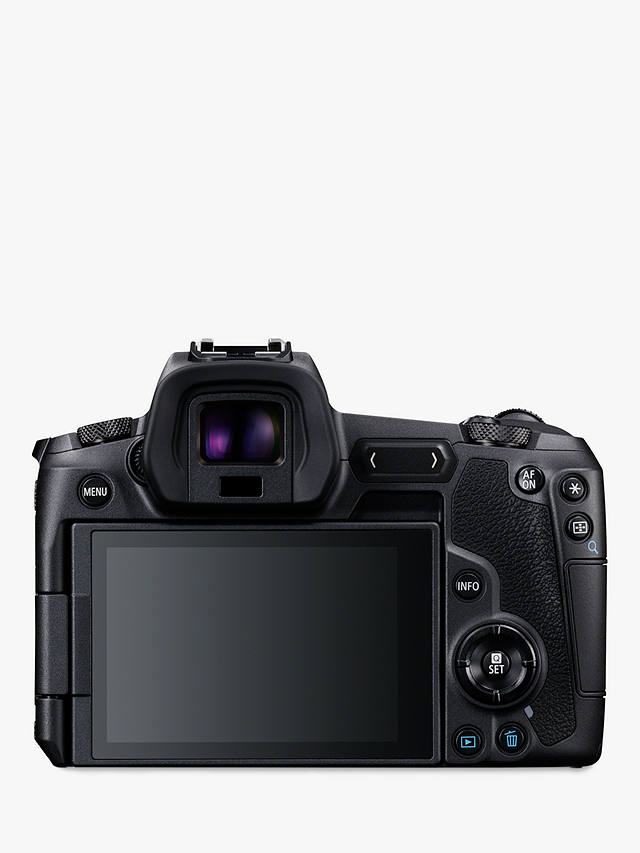Canon EOS R Compact System Camera, 4K Ultra HD, 30.3MP, Wi-Fi, Bluetooth, OLED EVF, 3.1" Vari-Angle Touch Screen, Body Only