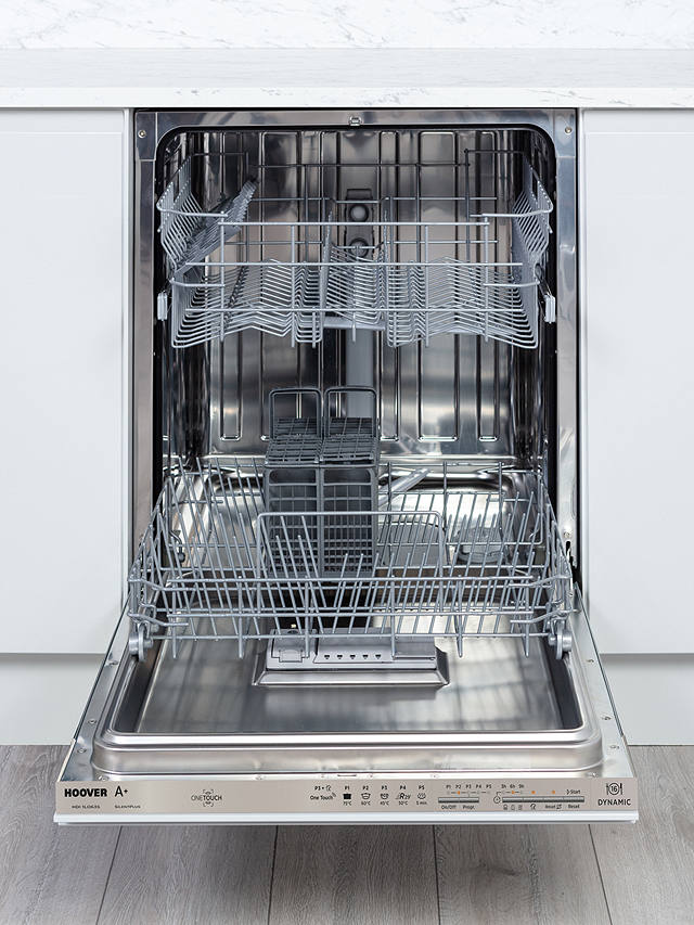 Buy Hoover HDI 1LO38SA-80/T Fully Integrated Dishwasher Online at johnlewis.com