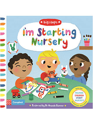 I'm Starting Nursery Big Steps Children's Book
