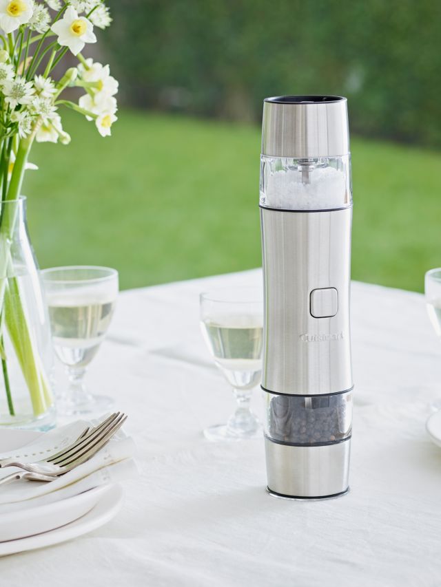Cuisinart Rechargeable Salt, Pepper and Spice Mill in Stainless
