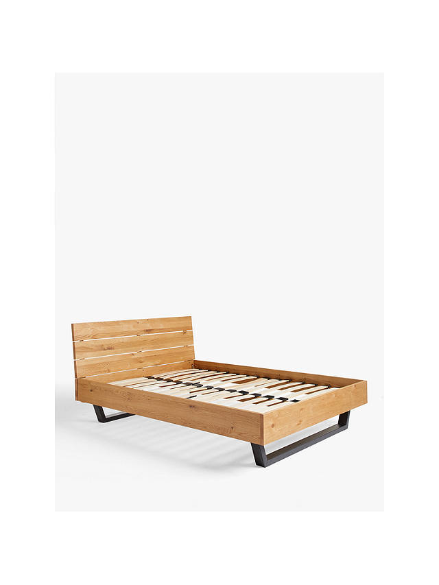 John Lewis Partners Calia Bed Frame, Calia Queen Upholstered Panel Bed