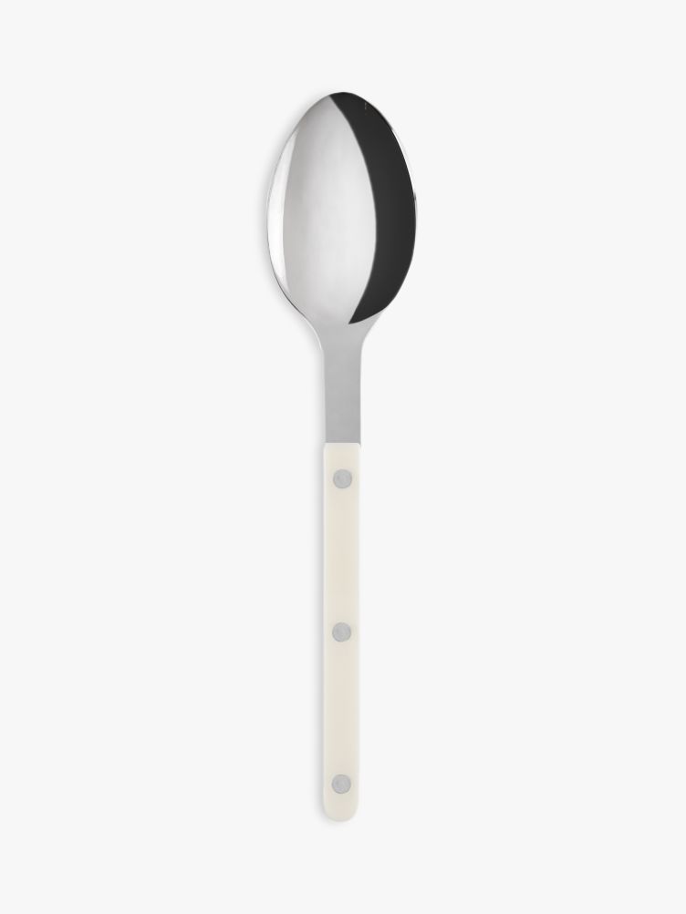 Sabre Bistrot Dessert Spoon, Ivory