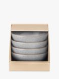 Denby Studio Grey Stoneware Cereal Bowls, 17cm, Set of 4