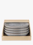 Denby Studio Grey Stoneware Pasta Bowls, 22cm, Set of 4