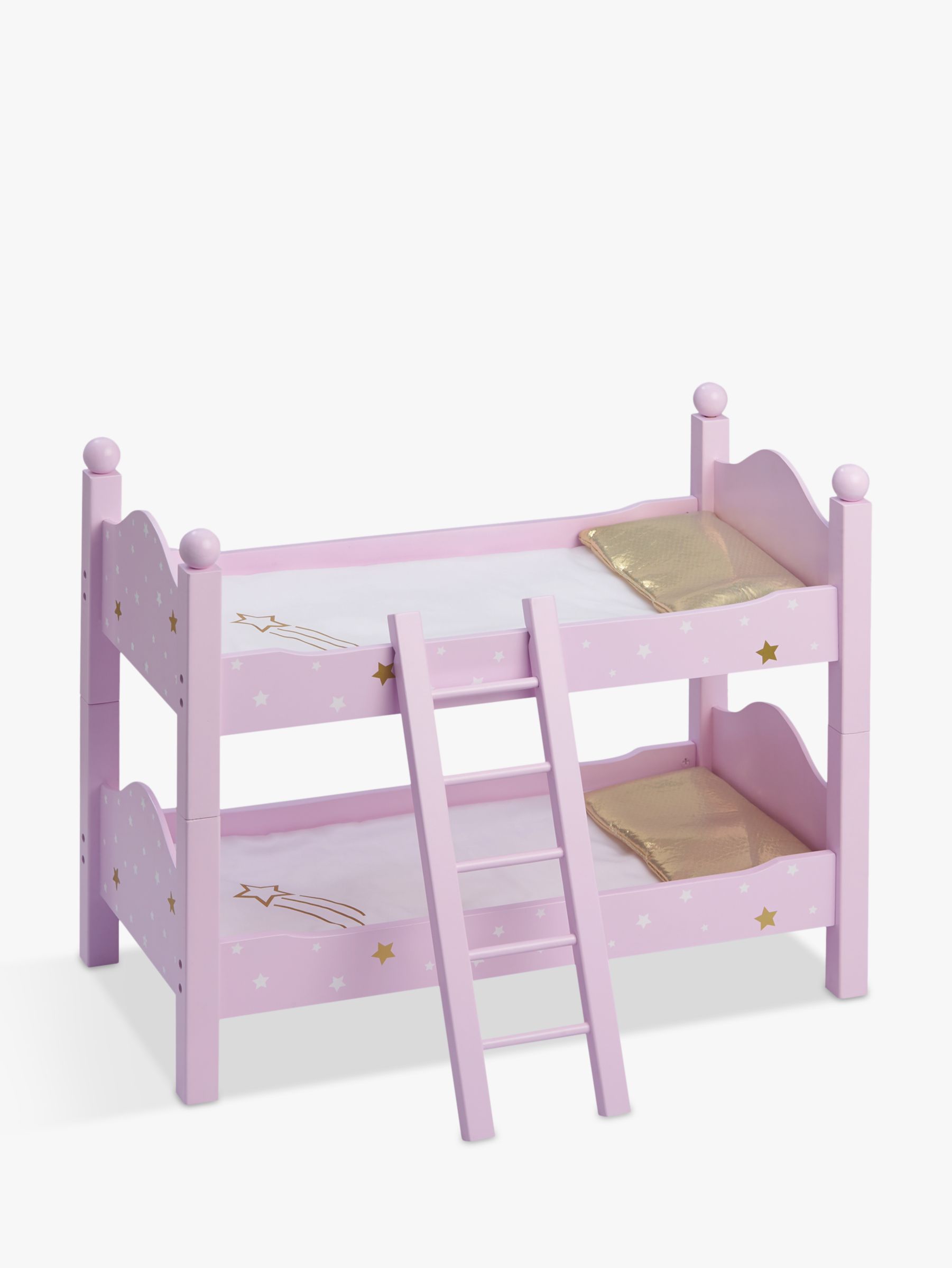 Princess Doll Double Bunk Bed Purple, Small Doll Bunk Beds