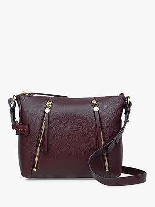Radley Fountain Road Small Leather Zip Top Cross Body Bag