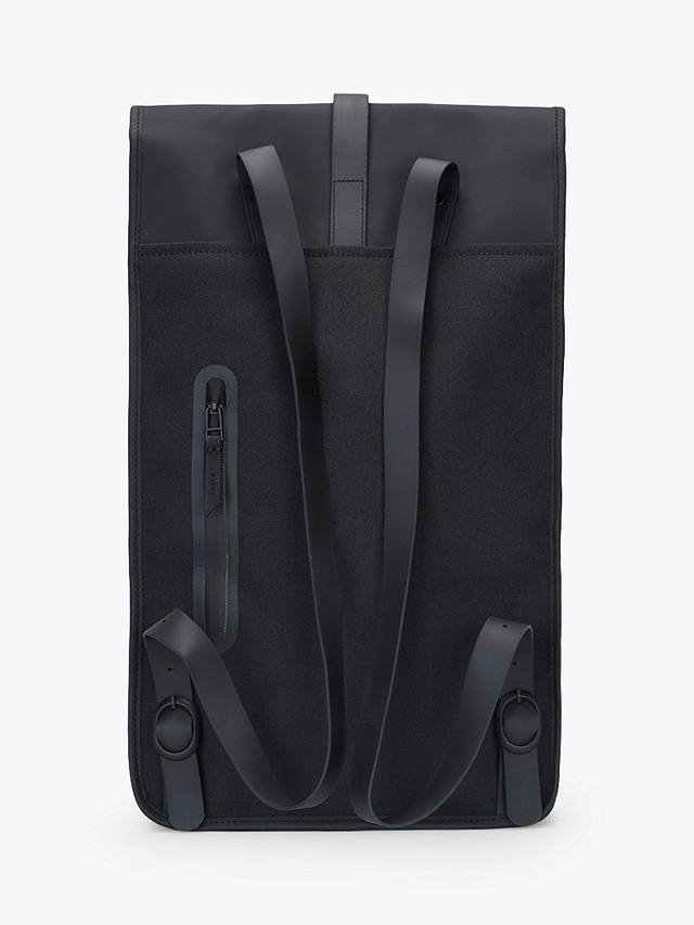 Rains Water Resistant Backpack, Black