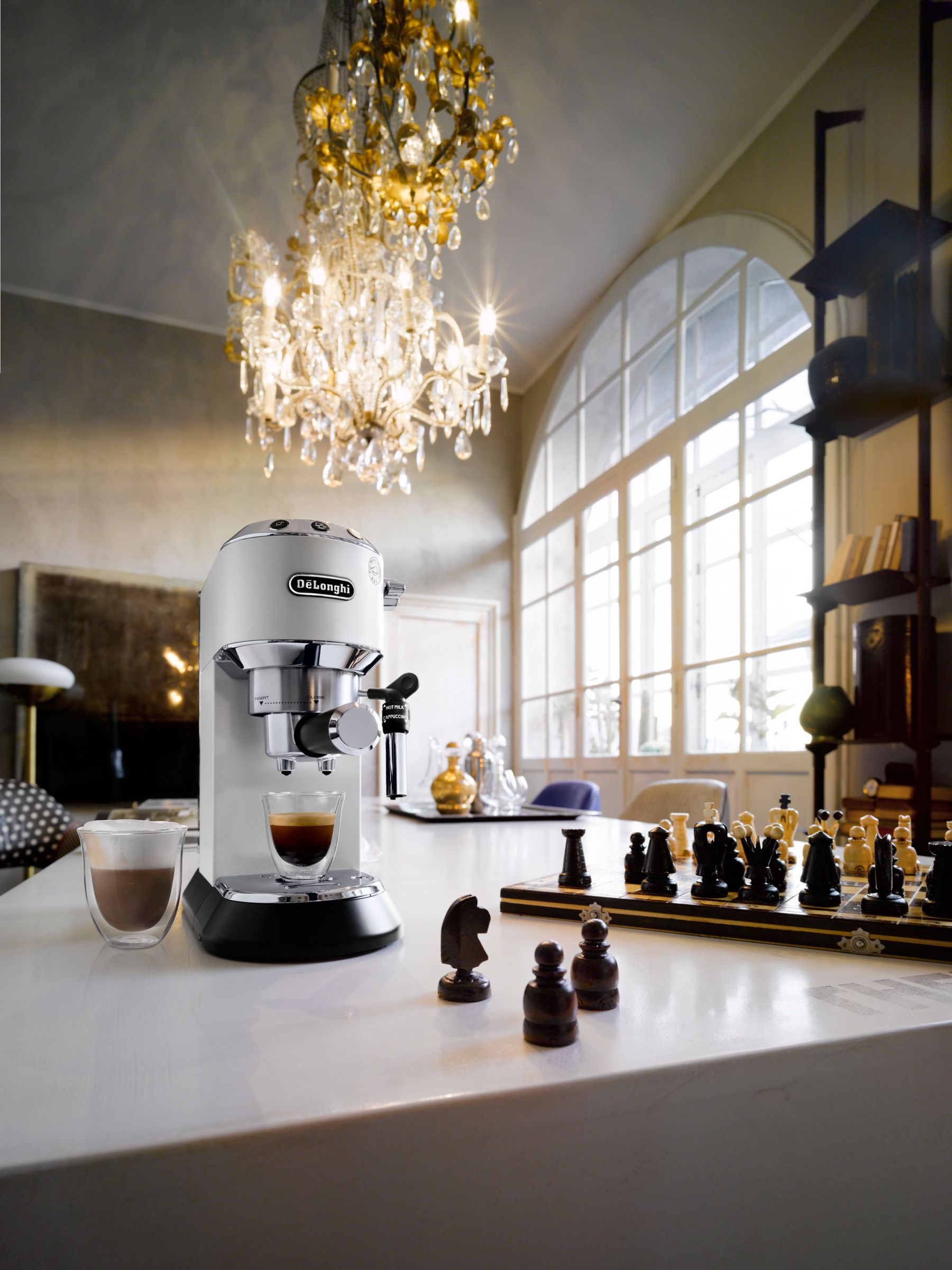 De’Longhi EC685 Dedica Style Pump Espresso Coffee Machine at John Lewis