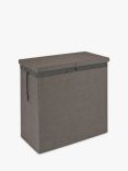 Kvell Stax Double Laundry Bin, Grey