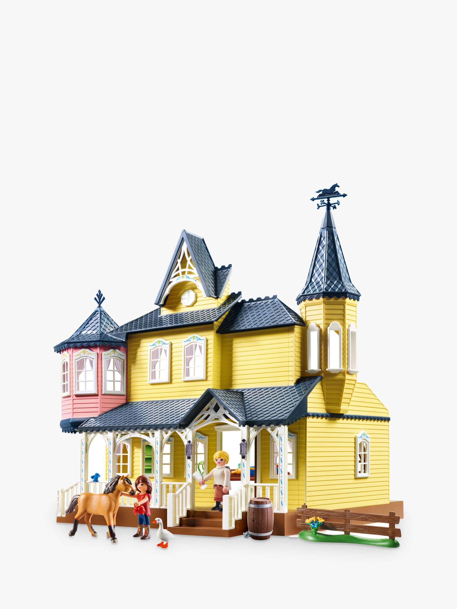 playmobil lucky's happy home