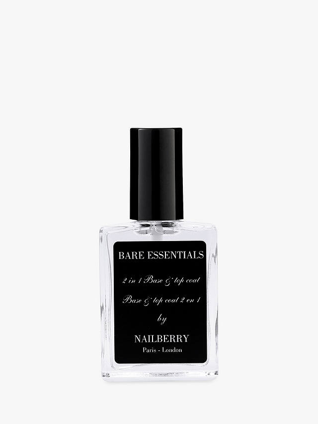 Nailberry Bare Essentials 2-In-1 Top & Base Coat, 15ml 1