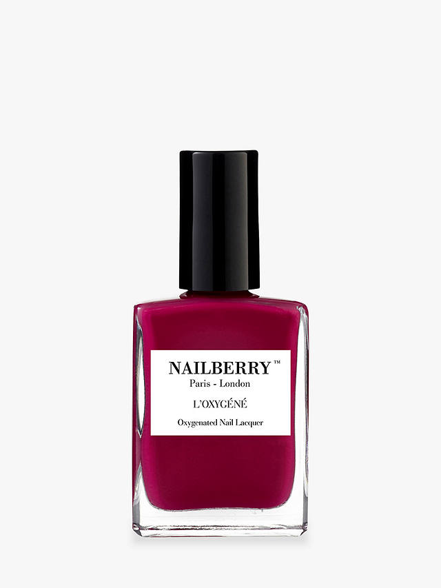 Nailberry L'Oxygéné Oxygenated Nail Lacquer, Raspberry 1