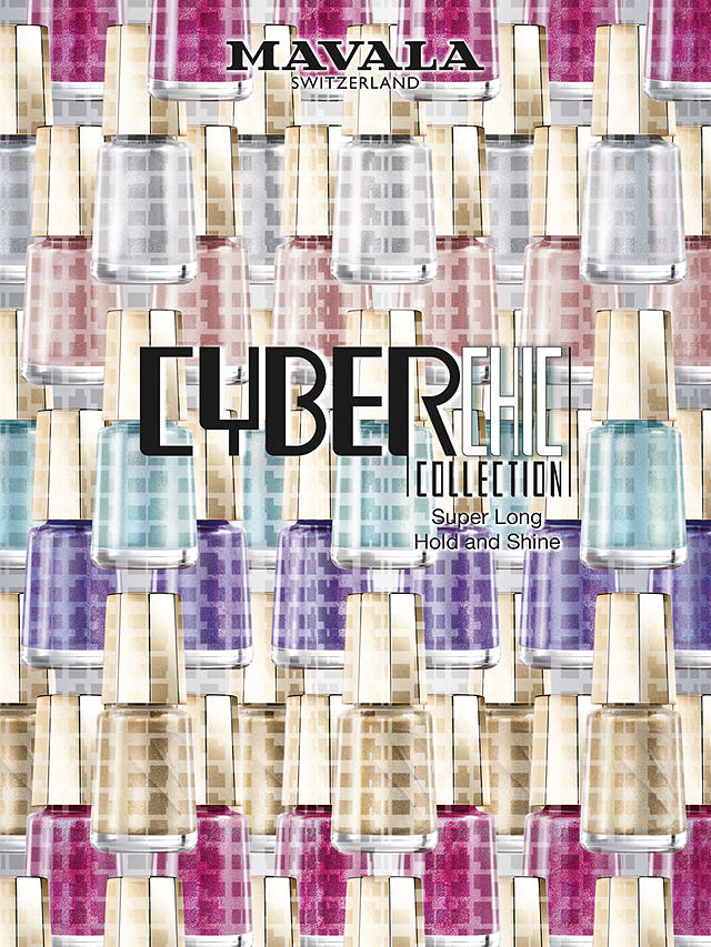 Mavala Cyber Chic Mini Colour Nail Polish, 995 Cyber Blush 3