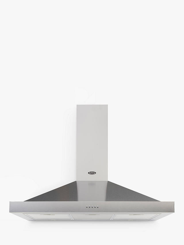 Buy Belling Cookcentre 110 Classic Chimney Cooker Hood, Silver Stainless Online at johnlewis.com