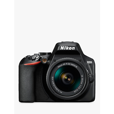 Nikon D3500 Digital SLR Camera with 18-55mm Lens, HD 1080p, 24.2MP, Bluetooth, 3 LCD Screen
