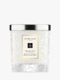 Jo Malone London English Pear & Freesia Home Scented Candle, 200g Lace Etched Jar