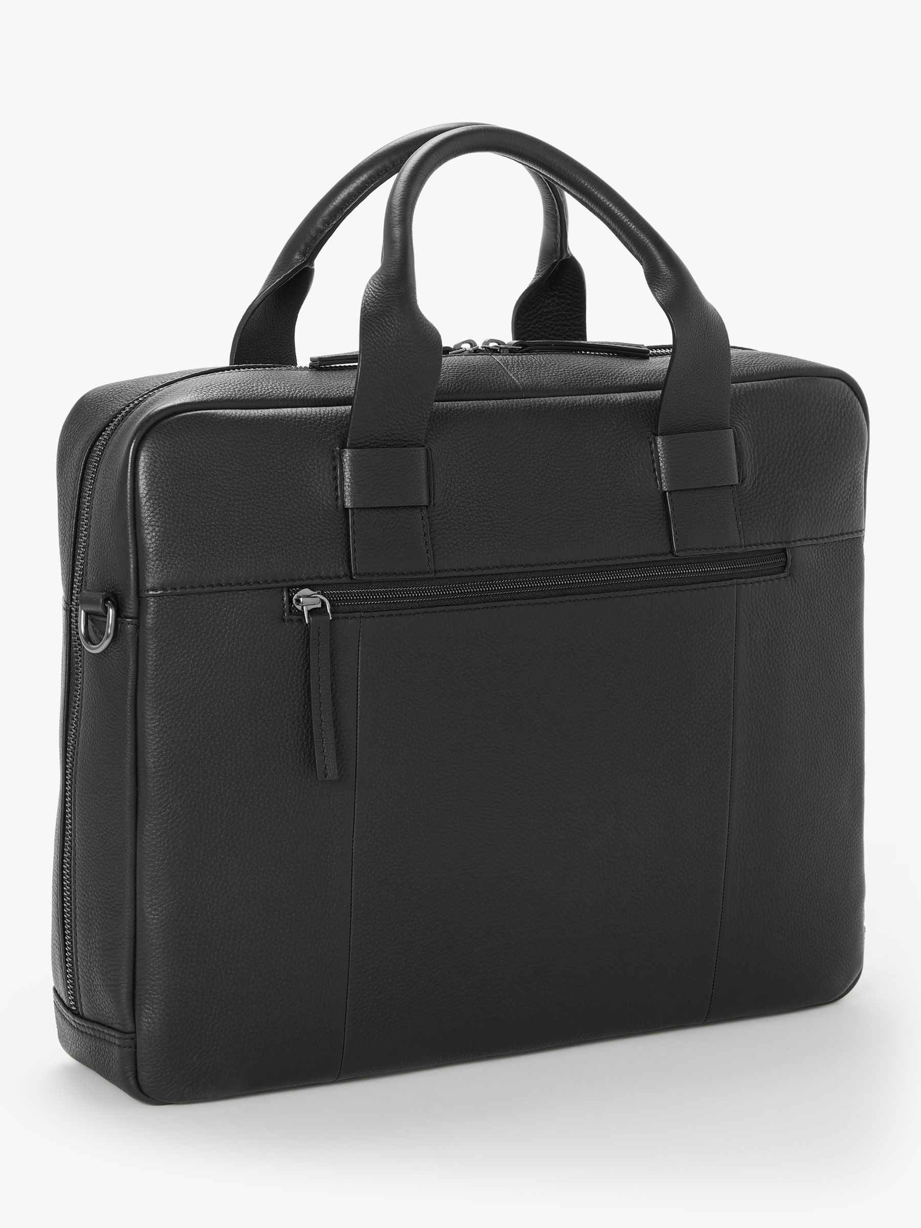 Buy John Lewis Oslo Leather Briefcase Online at johnlewis.com