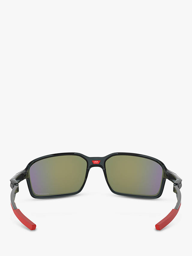 Oakley OO9429 Men's Siphon Prizm Polarised Rectangular Sunglasses ...