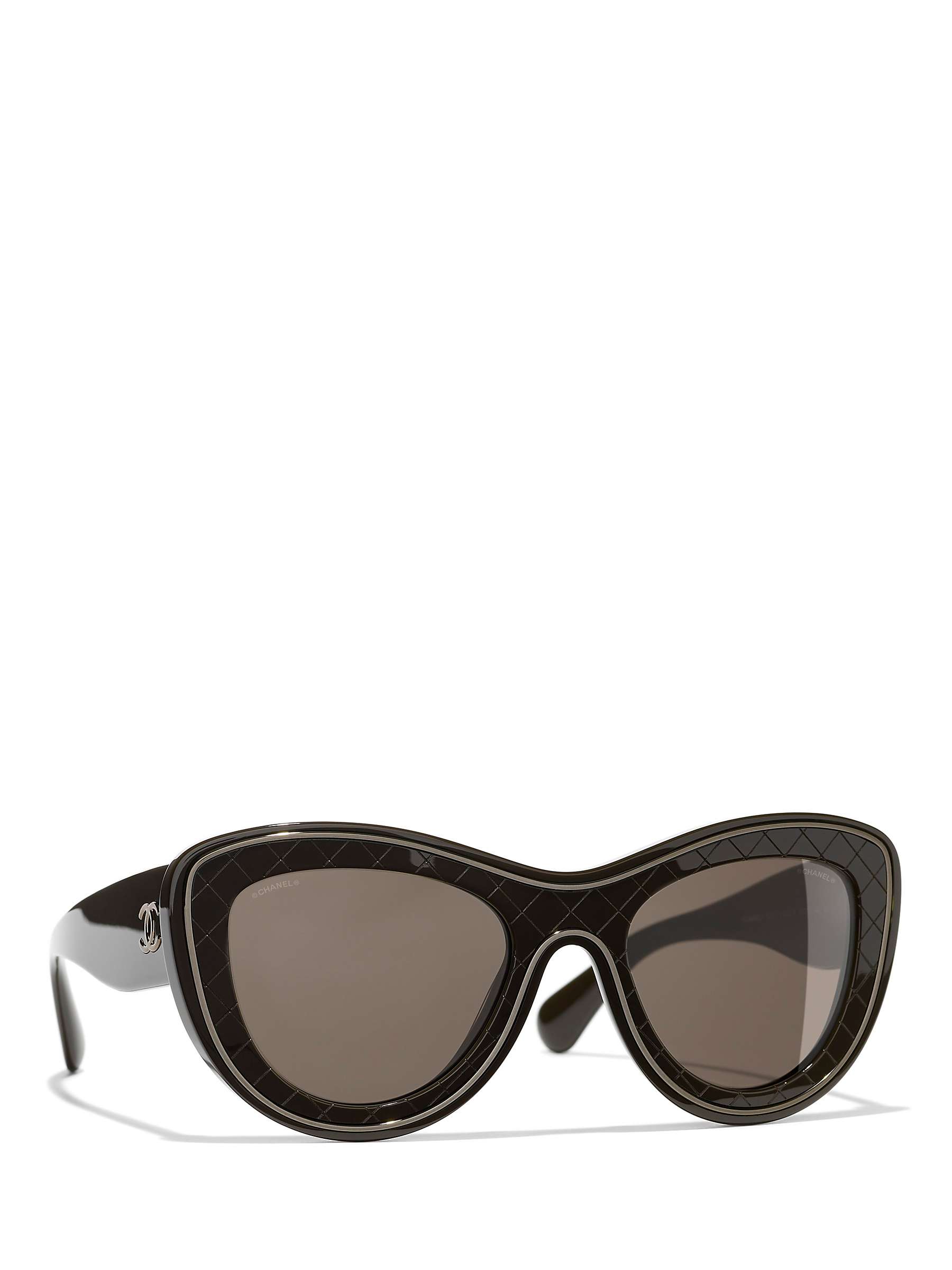 Buy CHANEL Butterfly Sunglasses CH5397 Brown/Brown Gradient Online at johnlewis.com